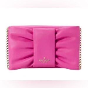 NWT Kate spade flip Millie bow crossbody in magenta color